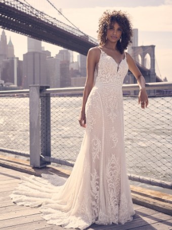 Maggie Sottero Veronique 23MK133A02 #0 default Ivory Over nude thumbnail