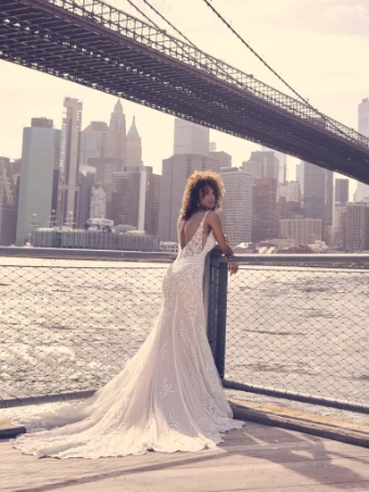 Maggie Sottero Veronique 23MK133A02 #1 Ivory Over nude thumbnail