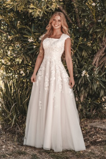 Allure Bridals M721 #0 default Desert/Champagne/Ivory thumbnail