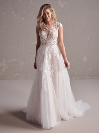 Maggie Sottero BENICIA 24RN156A01 #0 default Ivory over Soft Blush (gown with Natural Illusion) thumbnail