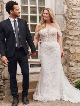 Maggie Sottero TEGAN 25RK291A01 #0 default All Ivory (gown with Ivory Illusion) thumbnail