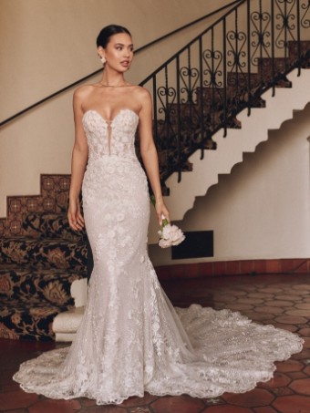 Sottero and Midgley Chesney 24SK764A01 #1 Ivory/Soft Nude thumbnail