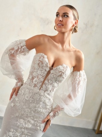 Sottero and Midgley Chesney 24SK764A01 #0 default Ivory/Soft Nude thumbnail