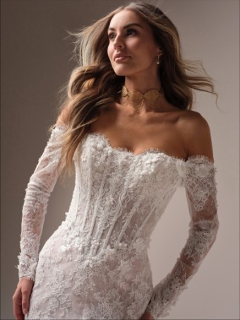 Maggie Sottero TAKERA 25MB941A02 #0 default Ivory Over Blush thumbnail