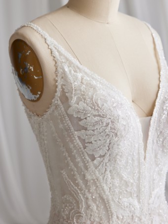 Sottero and Midgley FRANKLYNN 23SS692A01 #3 Ivory over Blush (gown with Ivory Illusion) thumbnail