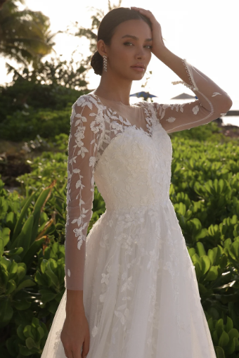 Jimme Huang Galina BG-101088 #0 default Ivory thumbnail