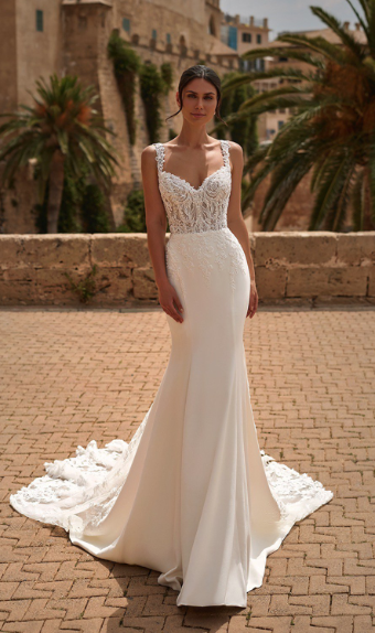 Moonlight Bridal H1571 #0 default Ivory/Rose thumbnail