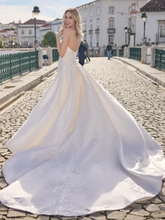 Sottero and Midgley Barcelona 23SW611A01 #2 default Ivory Silver Accent thumbnail