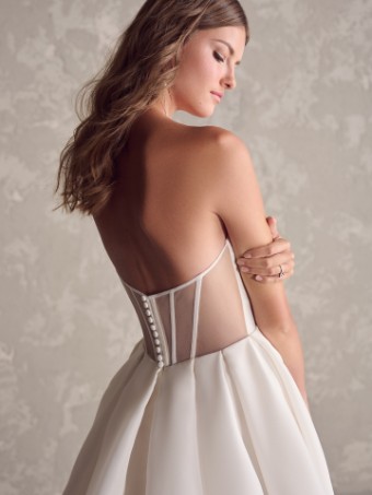 Maggie Sottero NISHA 24MS214A01 #4 default Soft Pearl thumbnail