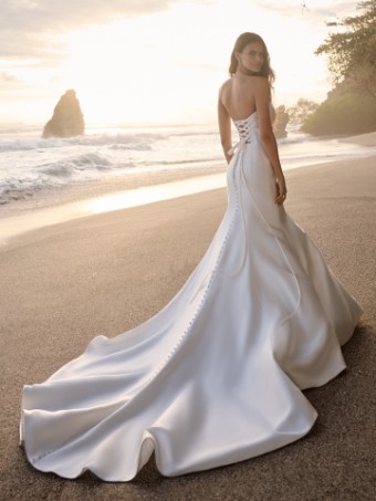 Sottero and Midgley JASPER 24SC205B01 #2 All Ivory (gown with Ivory Illusion) thumbnail