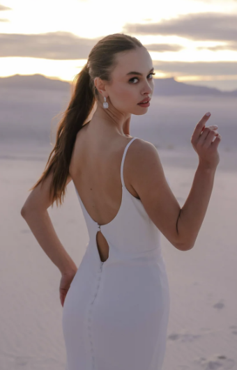 Jimme Huang Flor HG-10170 #1 Ivory thumbnail