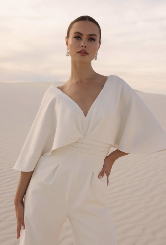 Jimme Huang Maja JS-8720 #2 Ivory thumbnail