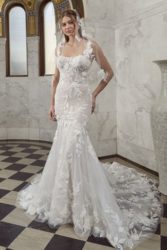 Casablanca Bridal 2588CFB #0 default Ivory/Nude/Ivory/Silver thumbnail