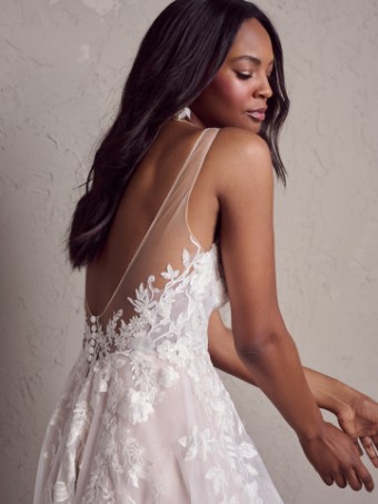 Maggie Sottero ERICA 24RB151B01 #2 Ivory (gown with Natural Illusion) thumbnail