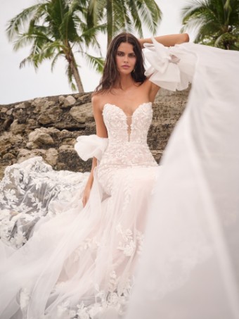 Sottero and Midgley TANICA24SB190A01 #1 Ivory/Silver Accent (gown with Ivory Illusion) thumbnail