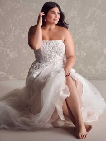 Maggie Sottero AVALON 24MS200A01 #4 default All Ivory (gown with Ivory Illusion) thumbnail