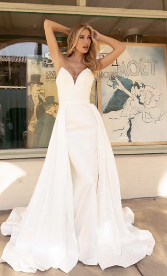 Jimme Huang SS-10111 Monroe #1 Ivory/Nude Mesh thumbnail