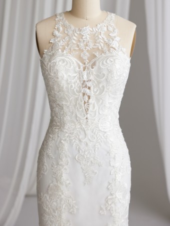 Maggie Sottero CLAIRE 23MK605B01 #0 default Ivory over Blush (gown with Ivory Illusion) thumbnail