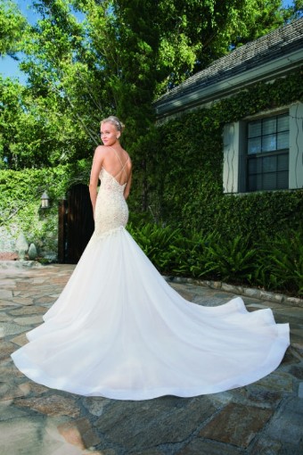 Casablanca Bridal 2359 Clara #1 default Light Nude/Ivory/Silver thumbnail