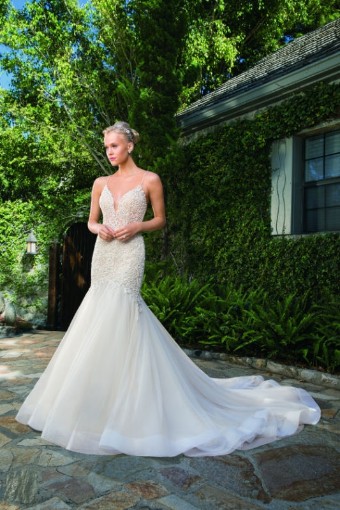 Casablanca Bridal 2359 Clara #0 default Light Nude/Ivory/Silver thumbnail