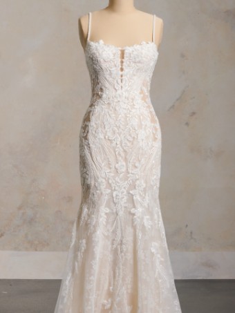 Maggie Sottero ADMINA 24MZ767A01 #3 Ivory over Blush (gown with Natural Illusion) thumbnail