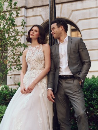 Maggie Sottero Rickie 25RK284A01 #3 All Ivory (gown with Ivory Illusion) thumbnail