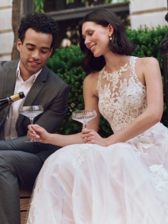 Maggie Sottero Rickie 25RK284A01 #2 All Ivory (gown with Ivory Illusion) thumbnail