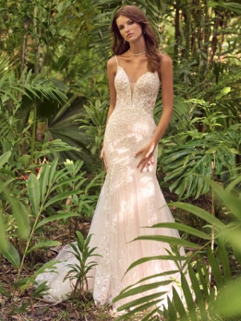Maggie Sottero SYDNEY 24MS238A01 #0 default Ivory/Silver Accent (gown with Ivory Illusion) thumbnail