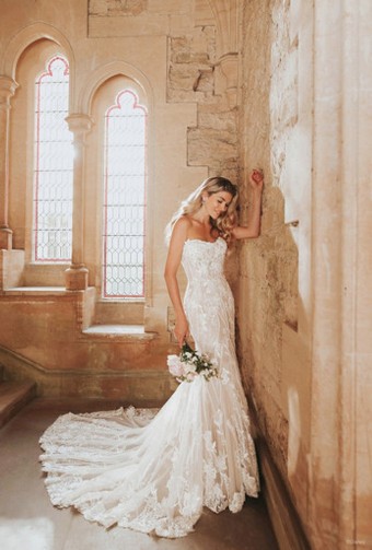 Allure Bridals D371 Aurora #0 default Mocha/Champagne/Ivory/Nude thumbnail