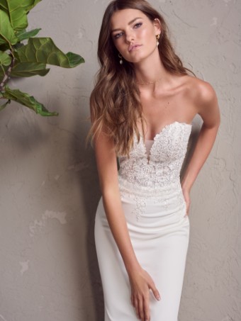 Maggie Sottero NORMA 24RS237A01 #2 Ivory (gown with Natural Illusion) thumbnail