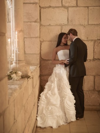 Sottero and Midgley AARTI 25SC928A01 #1 All Diamond White thumbnail