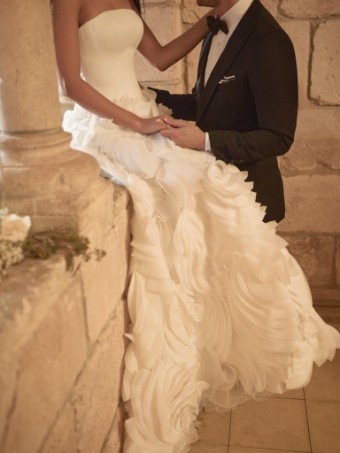 Sottero and Midgley AARTI 25SC928A01 #3 All Diamond White thumbnail