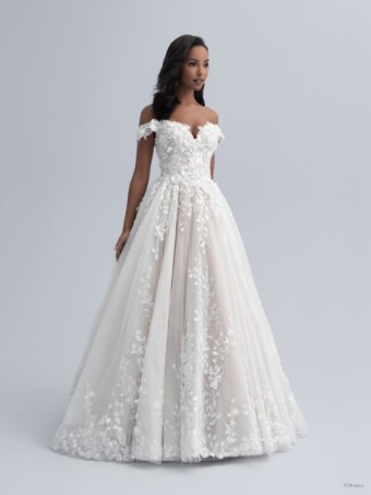 Allure Bridals DP307 Snow White #0 default Ivory thumbnail