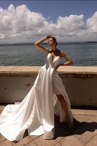 Jimme Huang Selene BG-201037 #0 default Ivory/Nude thumbnail