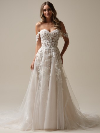 Sottero and Midgley JENASCIA 25SW365A01 #4 default Ivory/Silver Accent over Nude (gown with Natural Illusion) thumbnail