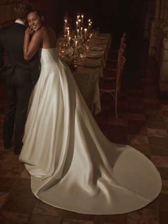 Sottero and Midgley BRAXTON 25SW867A01 #3 All Ivory thumbnail