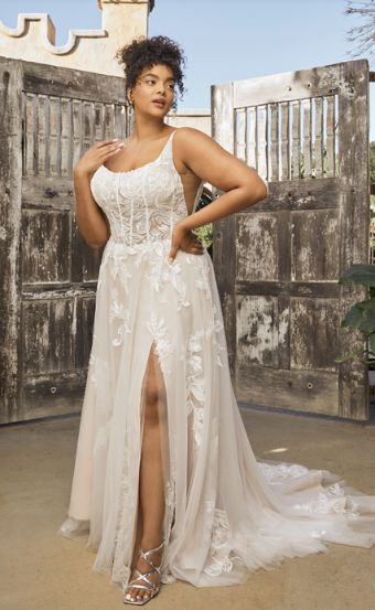 Casablanca Bridal BL449CFB #0 default Ivory/Nude thumbnail