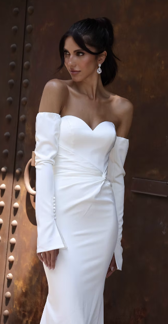 Jimme Huang Adeline SS-10158 #2 Ivory thumbnail
