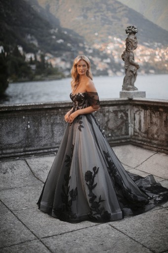 Allure Bridals E400 #0 default Nude/Black thumbnail