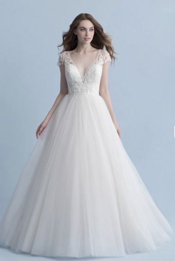 Allure Bridals D263 Cinderella #0 default Ivory/Nude thumbnail