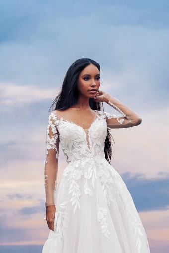 Allure Bridals D285 Pocahontas #0 default Desert/Champagne/Ivory/Nude thumbnail