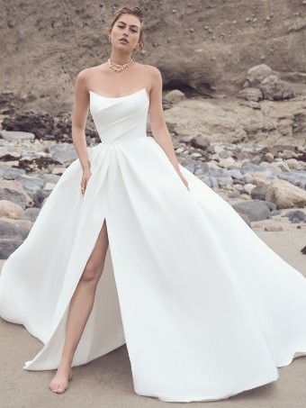 Sottero and Midgley Aspen 23SZ044A01 #7 All Ivory thumbnail