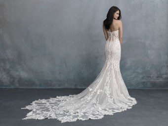 Allure Bridals C589 #1 Nude/Champagne/Ivory/Nude/Silver thumbnail
