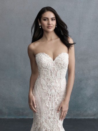 Allure Bridals C589 #2 default Nude/Champagne/Ivory/Nude/Silver thumbnail