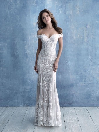 Allure Bridals 9704 #0 default Champagne/Nude/Ivory thumbnail