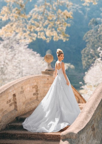 Allure Bridals D373 Cinderella #1 Ivory thumbnail