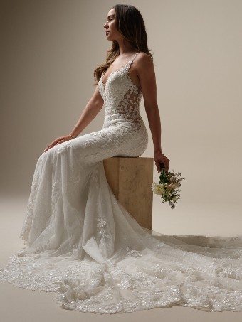 Maggie Sottero KEEGAN 25MK264A01 #4 default Ivory (gown with Natural Illusion) thumbnail