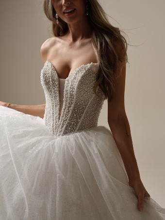 Maggie Sottero Tina Lane 25MS261C01 #2 default Ivory (gown with Natural Illusion) thumbnail