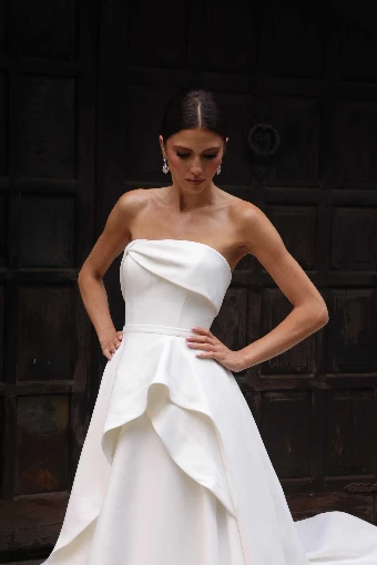 Jimme Huang Autumn SS-10159 #1 Ivory thumbnail