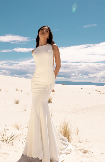 Jimme Huang BG-201021 Alyssa #0 default Ivory/Nude Mesh thumbnail